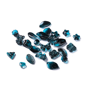 Assortiment de perles en verre mélangées pour la fabrication de bijoux, accessoires pour cheveux, bracelets, chaînes de téléphone AC4540 - Product Image 5