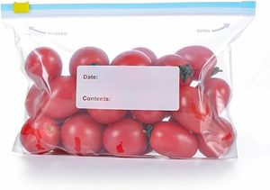 Bolsas Ecológicas Transparentes de LDPE con Cierre de Seguridad, Impresión por Grabado para Almacenamiento de Alimentos, Sándwiches, Ensaladas y Frutas - Biodegradables - Product Image 4