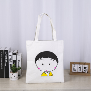 Promotion Eco Cheap Cotton Tote Handle Shopping Bag with Zipper