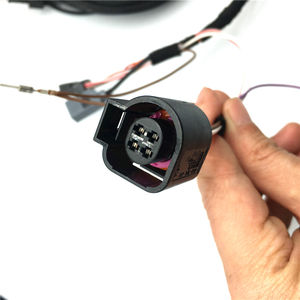 OEM <span class=keywords><strong>VW</strong></span> Passat B8 CC Golf 7.5 araba logosu <span class=keywords><strong>Flip</strong></span> RVC arka görüş kamerası geri yörünge parça pozisyon hattı bağlayın kablolama koşum - Product Image 2