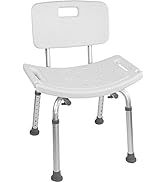 Chaise de douche réglable en hauteur pour salle de bain, compacte et confortable, capacité de 150 kg