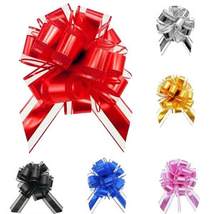 Lazos <span class=keywords><strong>de</strong></span> Regalo Multicolores al por Mayor, Lazos <span class=keywords><strong>de</strong></span> Cinta para Decoración <span class=keywords><strong>de</strong></span> Regalos <span class=keywords><strong>de</strong></span> Boda, Cumpleaños, <span class=keywords><strong>Navidad</strong></span> - Product Image 1