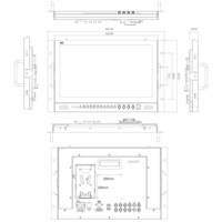 Monitor de Rack SEETEC P173-9HSD-RM de 17.3 Pulgadas con Múltiples Entradas, Compatibilidad con Transmisión, Personalización de Empaque y Servicio OEM