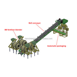 Línea <span class=keywords><strong>de</strong></span> Producción <span class=keywords><strong>de</strong></span> Fertilizantes <span class=keywords><strong>de</strong></span> Acero Inoxidable con Mezclador <span class=keywords><strong>de</strong></span> Tambor BB para Fertilizantes Granulares NPK en Venta - Product Image 5