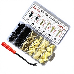 Clip de fixation pour Buick Gl8 FOR Hz 63, Kit de fixation en plastique de 60 pièces avec outil pour la réparation de la porte, du coffre, du garde-boue et du toit de la voiture - Product Image 1