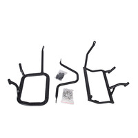 Support de pot d'échappement droit en alliage d'aluminium pour boîte latérale de moto CFMOTO 800MTX, cache d'échappement latéral