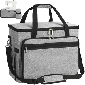 Borsa per macchina da cucire pieghevole Deluxe borsa per il trasporto di una macchina da cucire pieghevole custodia Trolley