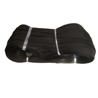 Vente d'usine # 5 Fermetures éclair continues longues en nylon TPU noir pour sac de voyage et de sport, fermeture éclair étanche