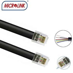 0.5m 1m 2m 3m cat3 rj12 connecteur 6 fils 6p6c cat3 rj25 <span class=keywords><strong>ligne</strong></span> de câble <span class=keywords><strong>téléphonique</strong></span> - Product Image 3
