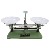 Balance de laboratoire à plateau double, précision mécanique, 500g, pour l'enseignement et l'analyse