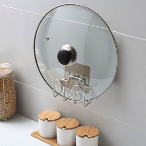 Wall Mounted Stainless Steel Sponge Racks Storage Holder Sink Caddy Kitchen Bathroom Living Room Wardrobe Accessories Tools - Product Image 3