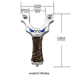 Viseur infrarouge haute précision visée horizontale fronde en résine élastique plat chasse en plein air tir fronde - Product Image 4