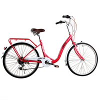 Vélo de ville classique pour femme 2022 à vendre / Vélo vintage personnalisé OEM 26 pouces pour femmes et hommes / Bicicleta Mujer pour adultes