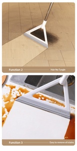 Escoba Mágica para Piso y Baño, Escoba de Secado Rápido, Artefacto para Limpieza sin Esfuerzo, Escoba Antiadherente para Cabello - Product Image 5