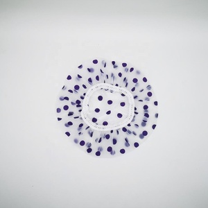 Bonnet de douche en Satin rose de luxe, vente en gros, imperméable et réutilisable pour femmes - Product Image 5