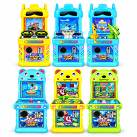 Machine à griffes populaire Mini Super Crane pour attraper les poupées et animaux en peluche, Mega Mini Claw Machine avec accepteur de billets