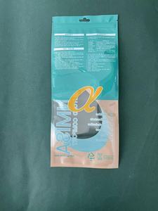 Sacchetto Riciclabile Opaco Rosa con Chiusura a Zip su Tre Lati e Fronte Trasparente in Mylar <span class=keywords><strong>per</strong></span> Confezionamento Alimentare - Product Image 2