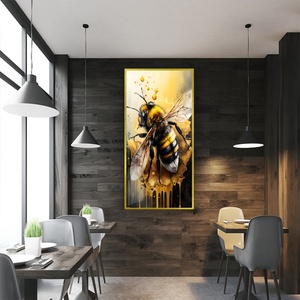 Pintura de Porcelana Cristalina Fantasy Art Ma, Cuadro Decorativo para Sala de Estar con Luz LED - Product Image 3