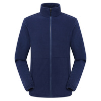 Veste Polaire Homme Hiver Microfibre Réversible Coupe-Vent Chaude avec Logo Brodé Design Personnalisé OEM