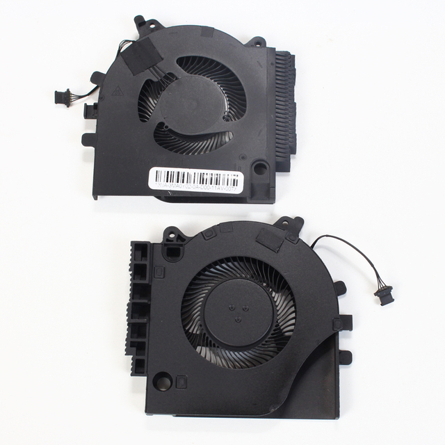 New Replacement Laptop Cooling Fan for G15 5510 CPU Black Plastic