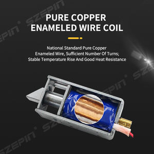 छोटे विद्युत चुम्बकीय दरवाजे लॉक जीभ अप घटक, दरवाजा कैबिनेट दराज के लिए उपयोग किया जाता है विद्युत चुम्बकीय द्वार लॉक डीसी 12 वी - Product Image 4