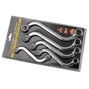 5pcs <span class=keywords><strong>S</strong></span> loại đôi kết thúc kết hợp vòng cờ lê 140-240mm Allen cờ lê thiết lập mận tấm cong máy Fastener <span class=keywords><strong>s</strong></span>ửa chữa công cụ - Product Image 6