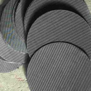 Thép Không Gỉ 304 316 Hà Lan Dệt Dệt Lưới Tùy Chỉnh Đường Kính Vòng Lưới Lọc Đĩa Đĩa - Product Image 5