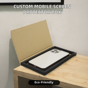 China Manufacturer's Custom Logo 12 Tempered Glass <strong>Screen</strong> <strong>Protector</strong> for Mobile Phones 6.7 Inch Paperboard Packaging Camera Use - Product Image 2