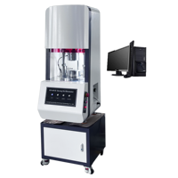MDR Rubber Vulcanizing Rheometer No Rotor Design ASTM D5289 Lab R&D Digital Display Customizable Temperature Range 1 Year Kehong