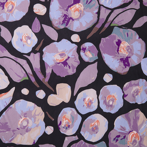 Tùy Chỉnh Thiết Kế Của Bạn Vải Dệt Trơn 100% Cotton In Kỹ Thuật Số 130gsm Với In Hoa Lớn Cho Trang Phục - Product Image 3