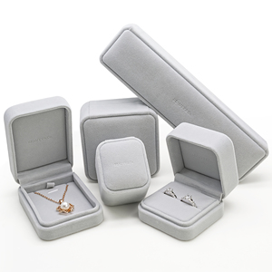 Jewelry Package Wedding DIY Engagement <b>Coupling</b> <b>Ring</b> Box Custom Logo Gift Box - Product Image 1