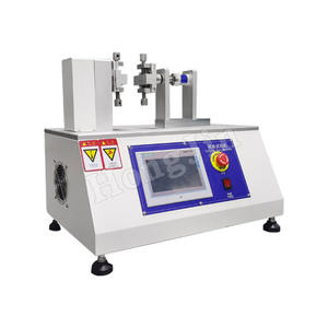 Machine d'essai de torsion pour tuyaux en caoutchouc, équipement d'essai de flexion répétée, machine d'essai de durée de vie par torsion à grande vitesse pour le cuir - Product Image 1