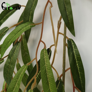 Hot Bán Cỏ Nhân Tạo Nhà Máy Vải Nhân Tạo Chi Nhánh Và Cây Nho Với Lá Cho Trang Trí Nhà Máy Giá - Product Image 6