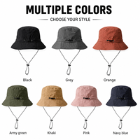 Nouveaux Chapeaux Bob Unisexe Pliables et Imperméables à Séchage Rapide avec Cordon, Protection Solaire, Vente en Gros 2026