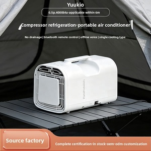 <span class=keywords><strong>Climatiseur</strong></span> portable de camping extérieur à refroidissement rapide 4095 BTU avec système de drainage intégré et télécommande - Product Image 3