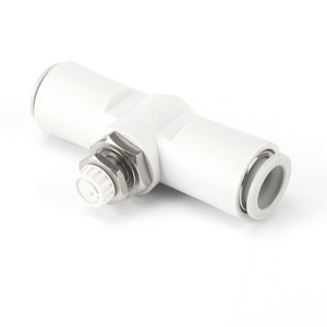 Válvula de Control de Velocidad de Paso Directo para Altas Temperaturas, Válvula de Estrangulamiento Neumática de Tubo de Plástico, Personalizable, Soporte OEM para Gas - Product Image 3