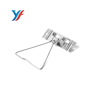 Bạc kim loại tam giác đòn bẩy vòm tập tin <span class=keywords><strong>Clip</strong></span> thường được sử dụng hộp tập tin Fastener - Product Image 2