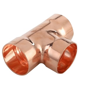 Factory Price Copper Tee High Quality Copper Equal Diameter Tee Small and Middle Diameter <b>Pipes</b> Copper Tee - Product Image 6