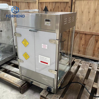 Máquina de palomitas de maíz portátil sobre ruedas Carro de aperitivos móvil para el mercado de agricultores
