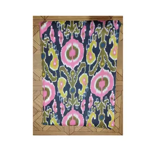 Nouvelle arrivée de tissu en coton imprimé de fleurs utilisé pour la fabrication de taies d'oreiller de draps de lit du fabricant et fournisseur indien