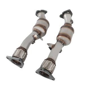 2007-2009 Volkswagen Touareg 4.2L V8 phía trước LH + RH xúc tác chuyển đổi thiết lập cao cấp trực tiếp phù hợp với điều kiện mới - Product Image 5