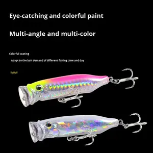 Nouvelle vague 7cm flottant dur appât <span class=keywords><strong>leurre</strong></span> 9.4g ABS Simulation poisson pour eau salée eau douce <span class=keywords><strong>mer</strong></span> engrenage efficace pour basse fond Marlin - Product Image 4