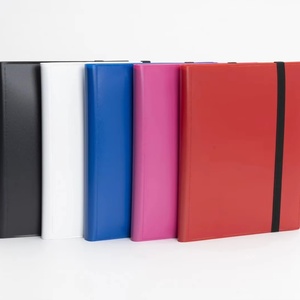 Manufacturer Customize Luxury PP High Quality 9-Pocket Business <b>Card</b> <b>Binder</b> No Closure for <b>Cards</b> Storage Display Custom Color - Product Image 1