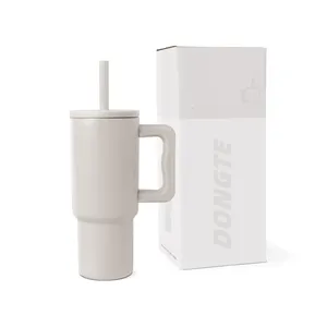 Crianças 24 oz reutilizável aço inoxidável Tumbler com alça Spill-Proof Silicone Straw Lid inclui Infusor Feature Gym Activities