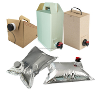 Bolsa de Aluminio de 96 oz (3 L) con Boquilla Superior, Grado Alimenticio, para Café, Jugo, Agua Mineral, Bebidas y Champán