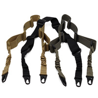 Sangle d'épaule tactique à deux points pour fusil avec ajusteur de longueur, sangle à 2 points pour la chasse en plein air et les accessoires sportifs
