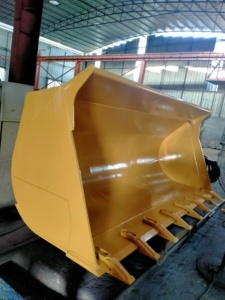 Phía trước bánh xe tải xô 953k <span class=keywords><strong>3m3</strong></span> tiêu chuẩn loader xô với máy kéo loader xô răng - Product Image 4