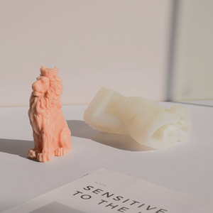 Moule en silicone Lion Couronné Majestueux, design stéréoscopique de Bête Royale pour <span class=keywords><strong>la</strong></span> création artistique artisanale personnalisée - Product Image 5