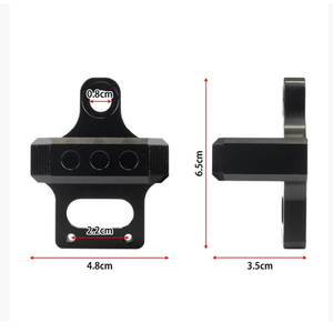 3 Port Solenoid Valve Mount Bracket Custom CNC Vacuum Control Valve <b>Holder</b> Fit MAC AEM Boost <b>Controller</b> For Honda Civic Integra - Product Image 4