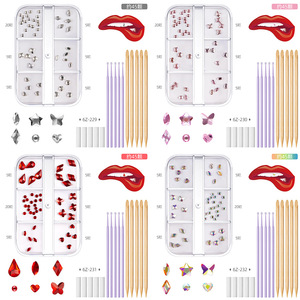 定制DIY牙齿饰品宝石套装人造时尚水晶牙齿饰品装饰品甜美微笑施华洛世奇宝石 - Product Image 3